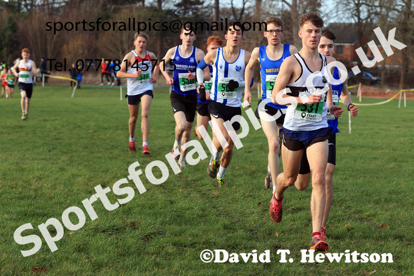 Mens Under-20s 2025 North Eastern Champs. Photo: David T. Hewiton/Sports for All Pics